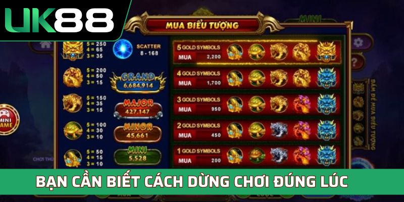 Bạn cần biết cách dừng chơi đúng lúc