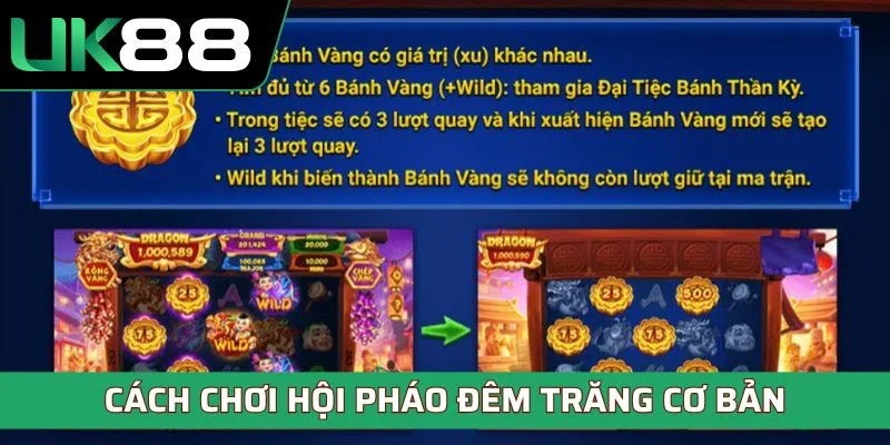 Cách chơi hội pháo đêm trăng cơ bản, dễ hiểu