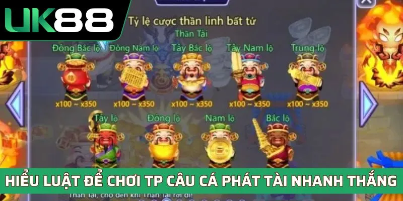 Hiểu luật để chơi TP câu cá Phát Tài nhanh thắng