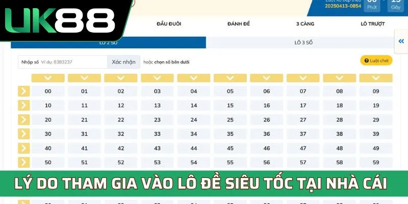 Lý do tham gia lô đề tại nhà cái UK88
