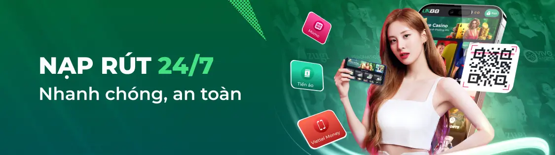 nạp rút may mắn uk88