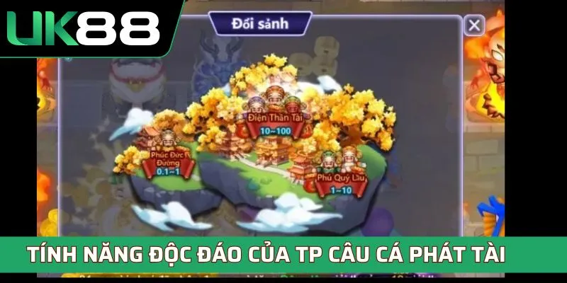 Tính năng độc đáo của TP câu cá Phát Tài 