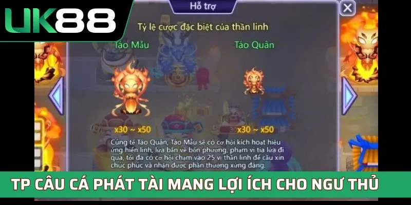 TP câu cá Phát Tài mang  lợi ích cho ngư thủ