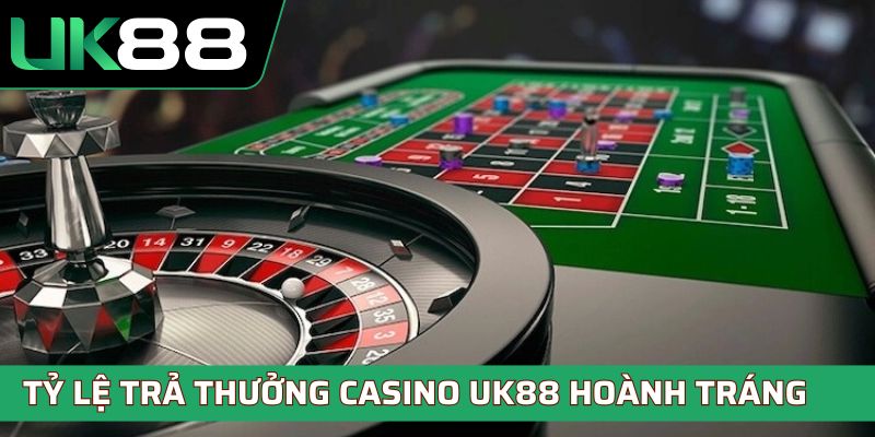 Tỷ lệ trả thưởng casino tại nhà cái hoành tráng