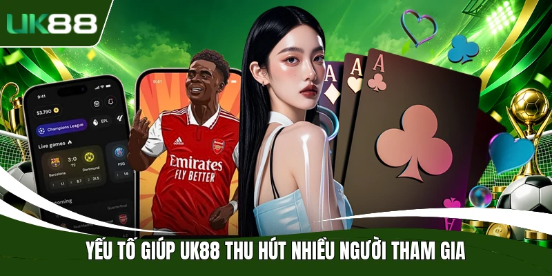 UK88 - Uk88 chính thức | Link đăng ký PC nhanh 3 phút 23 Yếu tố giúp UK88 thu hút nhiều người tham gia